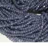 Fine Quality - Iolite Mystic Quartz Micro Faceted Beads Strand MORE QUANTITY AVAILABLE 12 Inches Iolite Mystic Quartz Micro Faceted Beads Strand  Size: 3MM